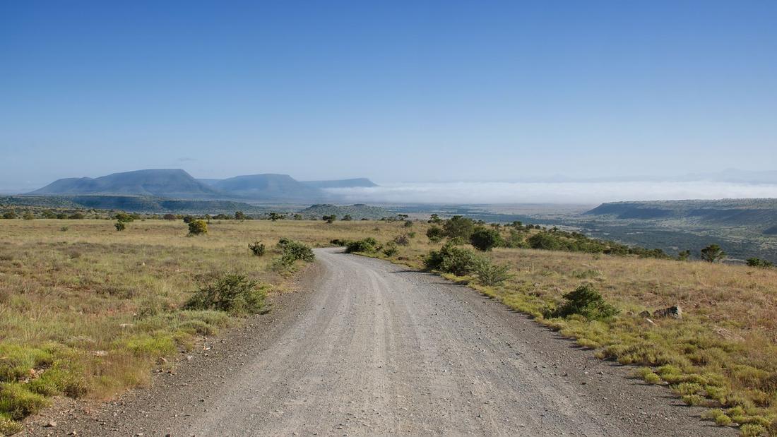 A working Karoo farm near the rail town of Tarkastad
